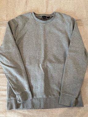 Boss Men's Crewneck Sweatshirt in Heather Gray